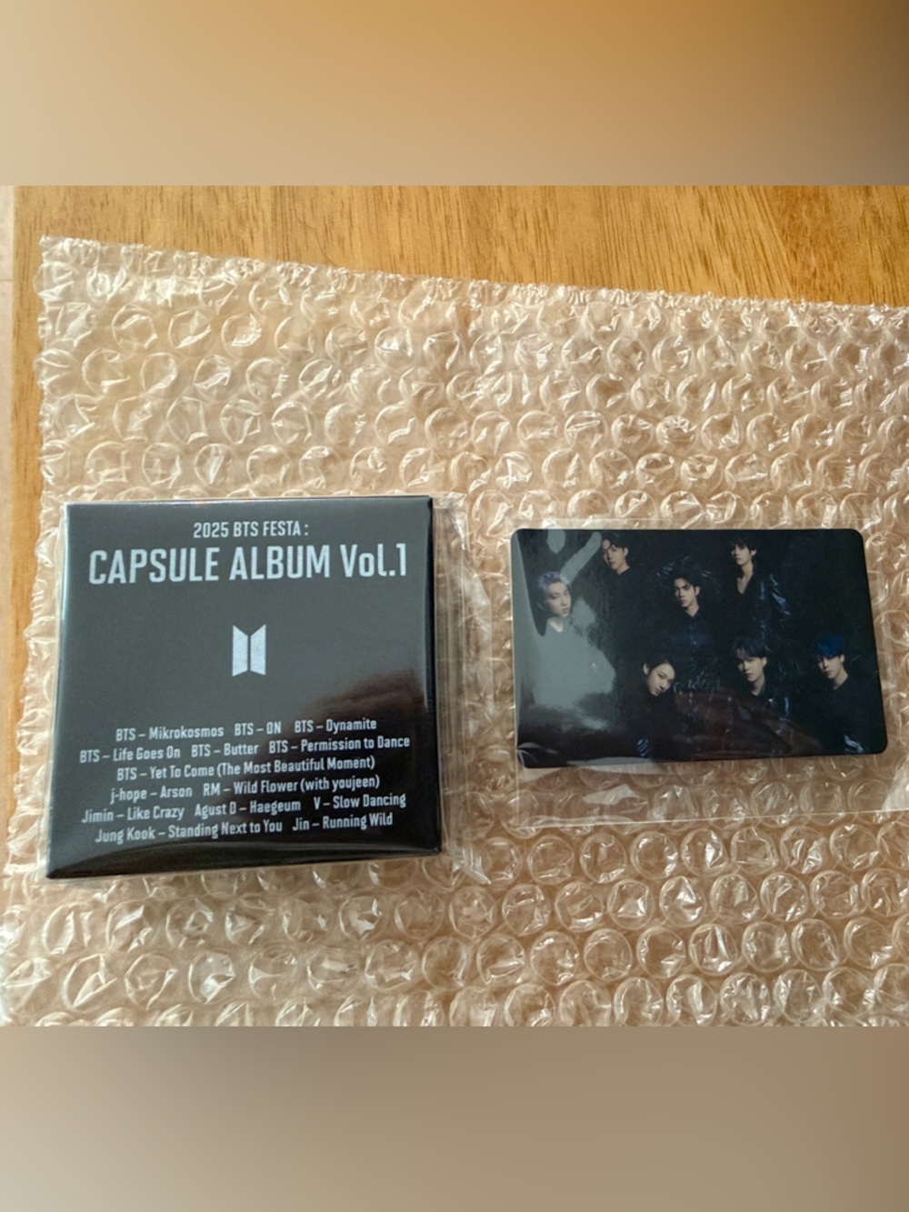 BTS Festa Capsule Album Vol. 1 blind box key chain